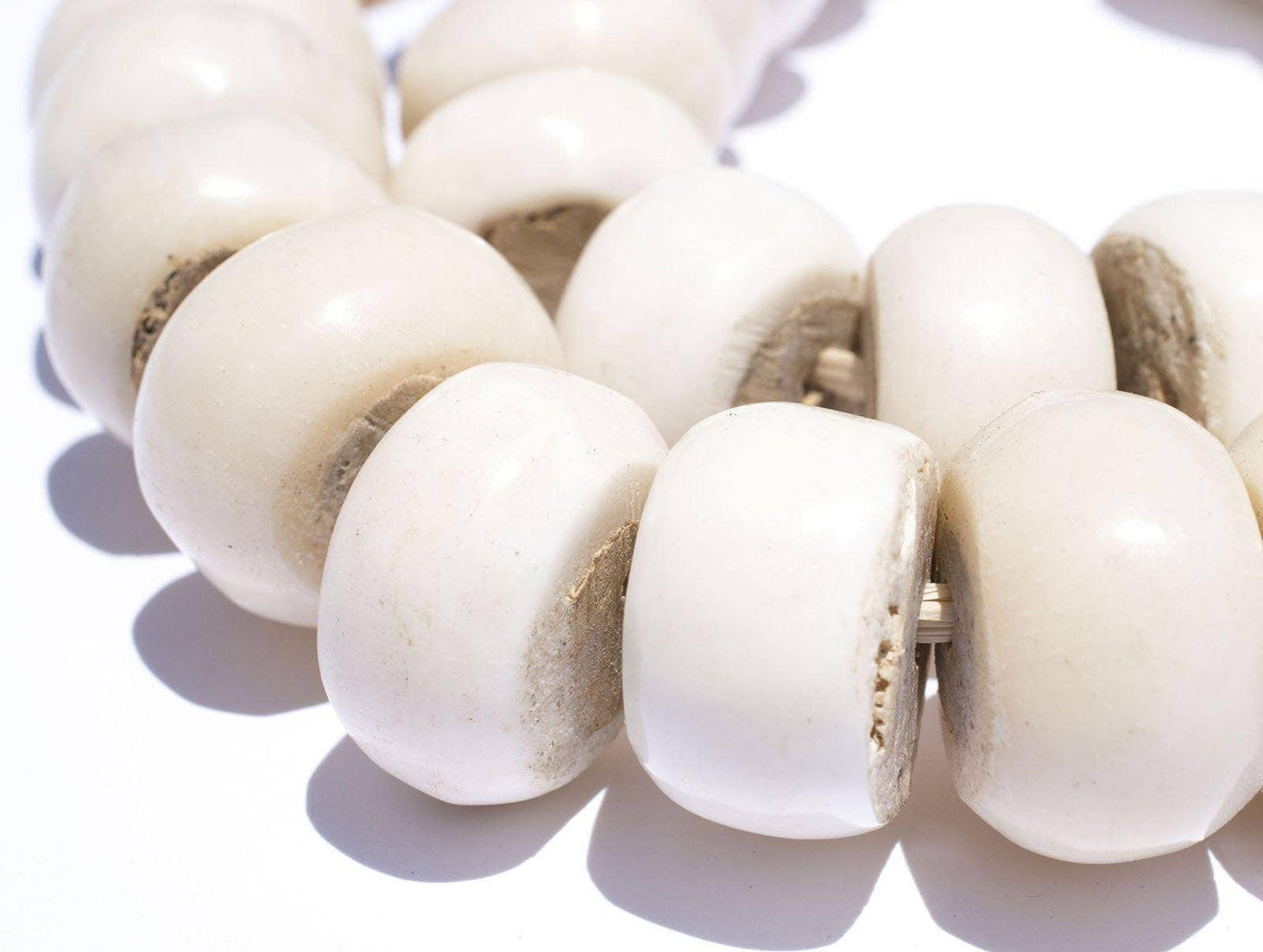 Bone Beads Polished