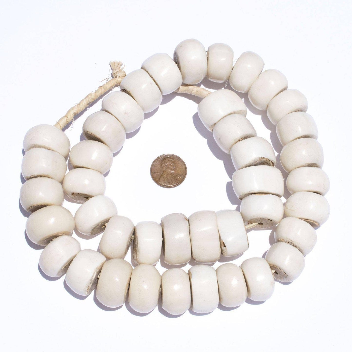 Bone Beads Polished