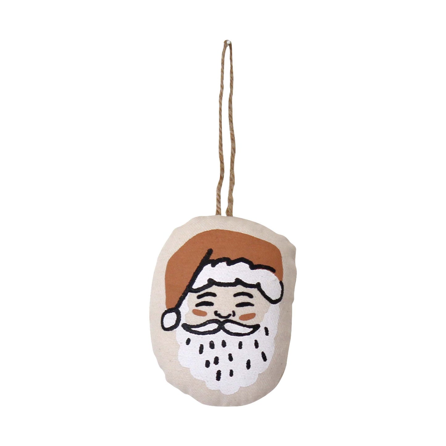 Santa Plush Ornament