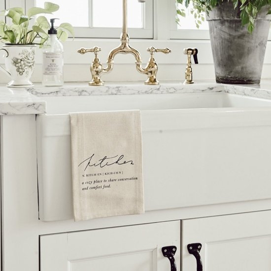 Cozy Kitchen Definition Natural Tea Towel