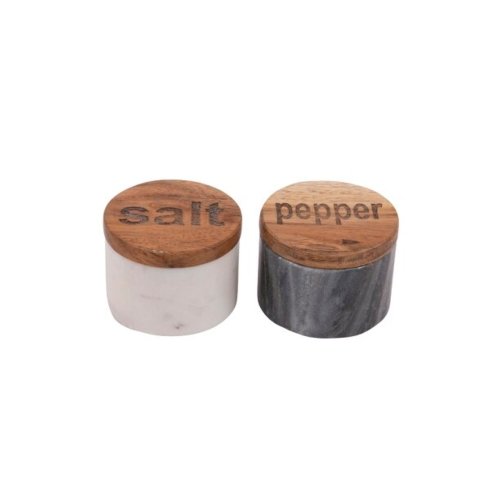 Salt and Pepper Marble bowls