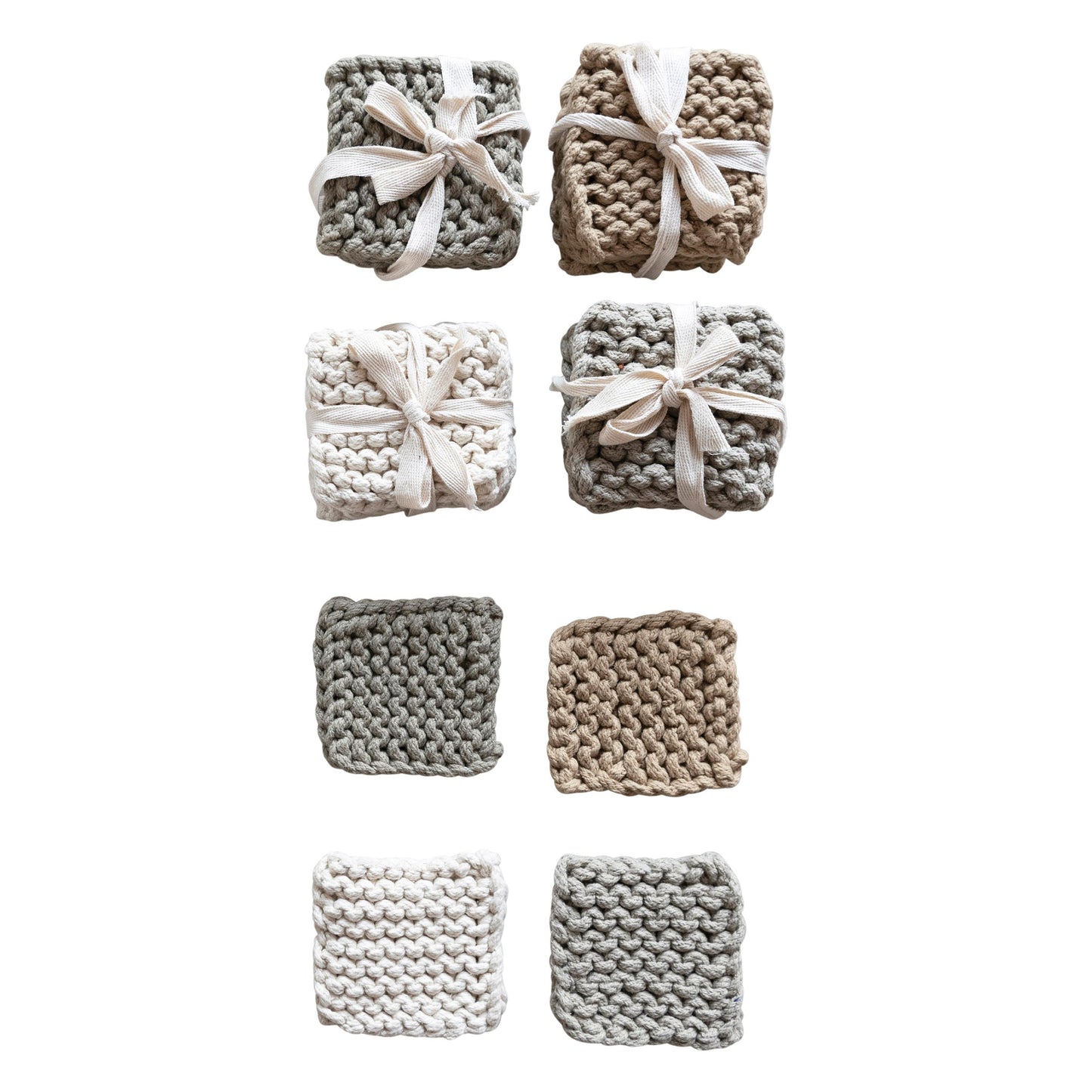 Crocheted Coasters Set of 4