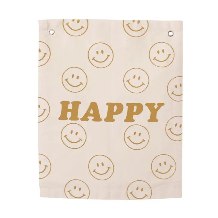 Happy Lots of Faces Banner