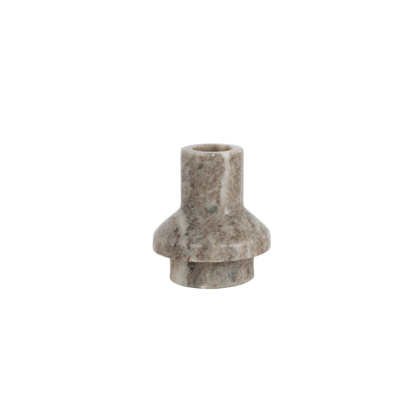 Small Natural Marble Taper Candle