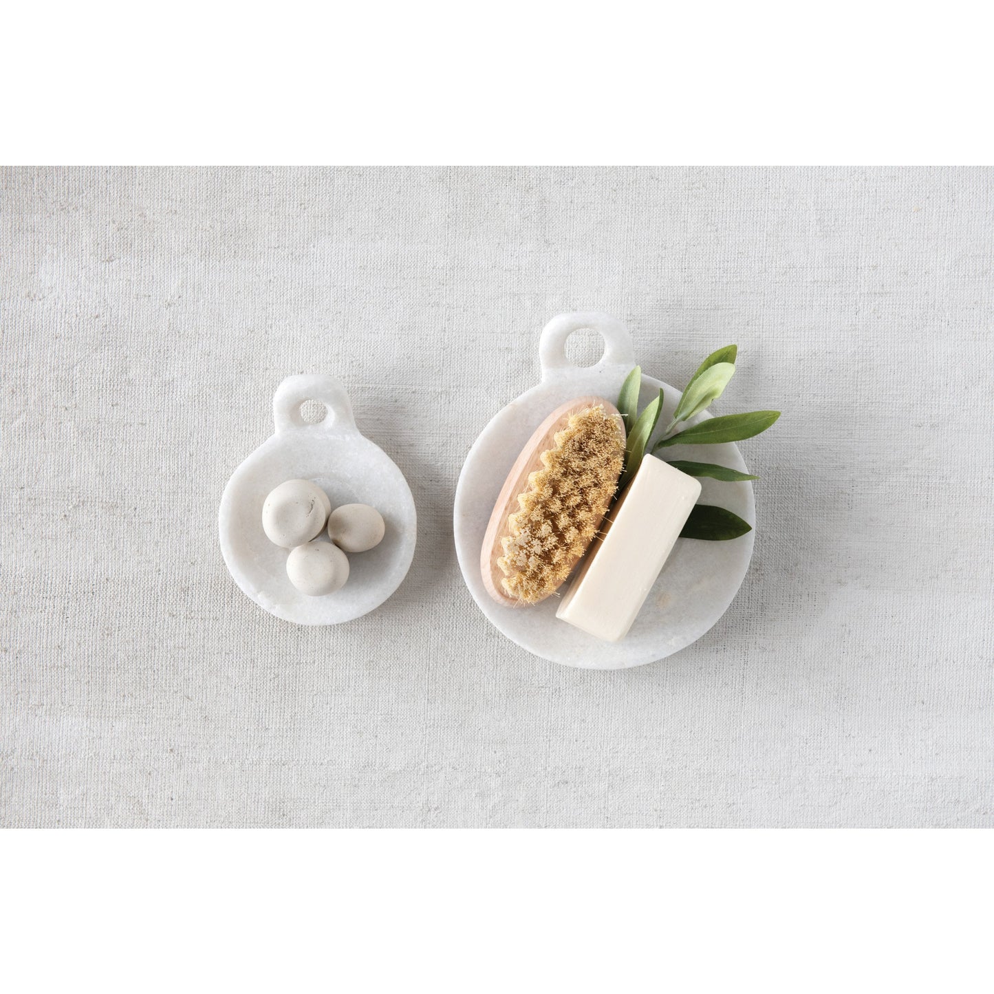 Marble Dish With Handle