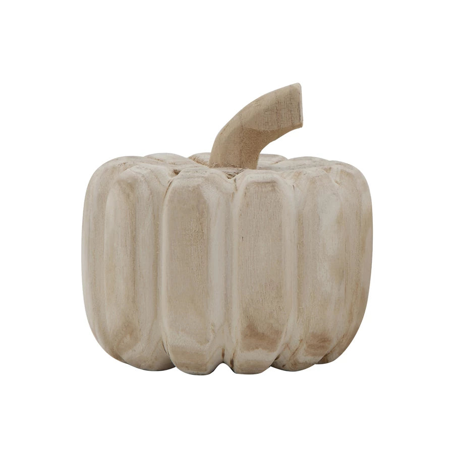 Paulownia Wood Pumpkin