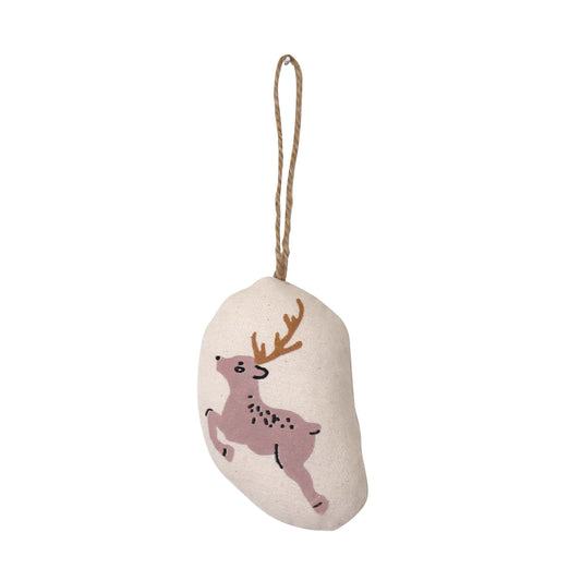 Reindeer Plush Ornament
