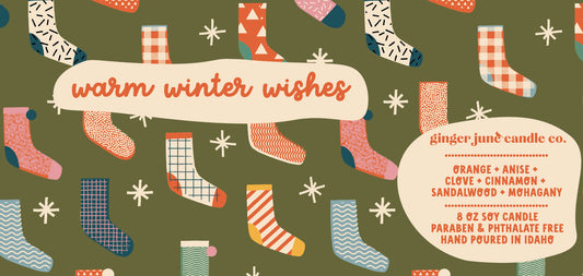 Warm Winter Wishes Soy Candle