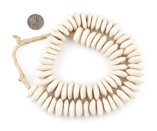 Saucer Bone Beads